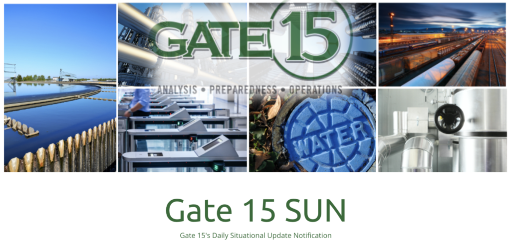 Gate 15 SUN logo